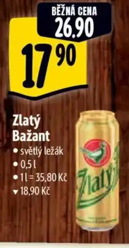 Albert Zlatý Bažant nabídka