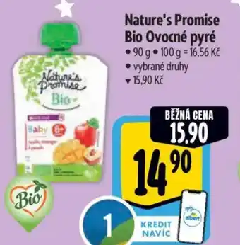 Albert Nature's Promise Bio Ovocné pyré nabídka