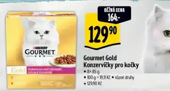 Albert Gourmet Gold Konzervičky pro kočky nabídka