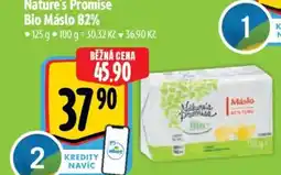 Albert Nature's Promise Bio Máslo 82% nabídka