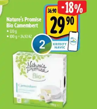 Albert Nature's Promise Bio Camembert nabídka