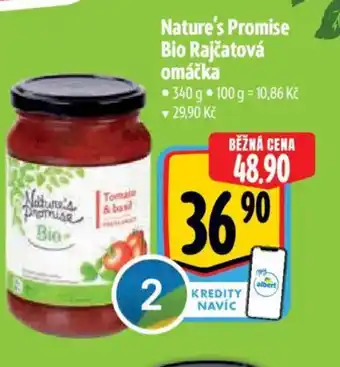 Albert Nature's Promise Bio Rajčatová omáčka nabídka