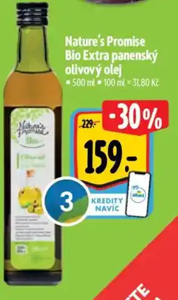 Albert Nature's Promise Bio Extra panenský olivový olej nabídka