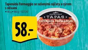 Albert Tapenáda Formaggio se sušenými rajčaty a sýrem s olivami nabídka