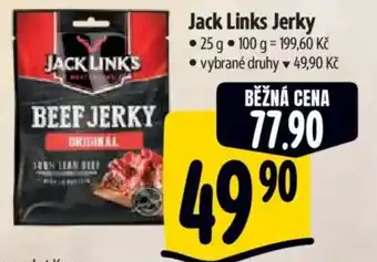 Albert Jack Links Jerky nabídka