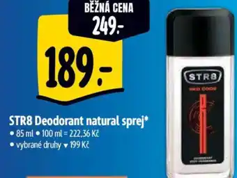 Albert STR8 Deodorant natural sprej nabídka