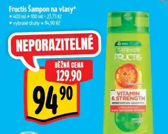 Albert Fructis Šampon na vlasy nabídka