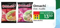 Tamda Foods Omachi inst. nudle nabídka