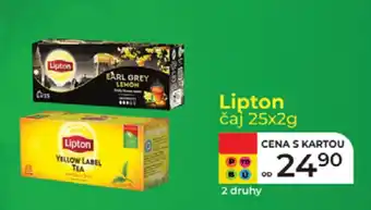 Tamda Foods Lipton čaj nabídka