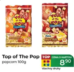 Tamda Foods Top of The Pop popcorn nabídka