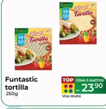 Tamda Foods Funtastic tortilla nabídka