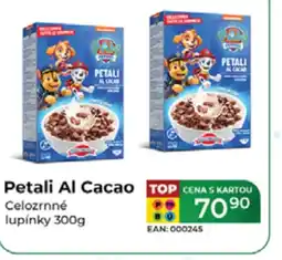 Tamda Foods Petali Al Cacao Celozrnné lupínky nabídka