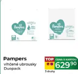 Tamda Foods Pampers vlhčené ubrousky Duopack nabídka