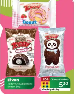 Tamda Foods Elvan Today Snowbal mini- dezert nabídka