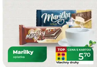 Tamda Foods Marilky oplatka nabídka