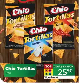 Tamda Foods Chio Tortillas nabídka