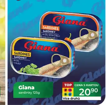 Tamda Foods Giana sardinky nabídka