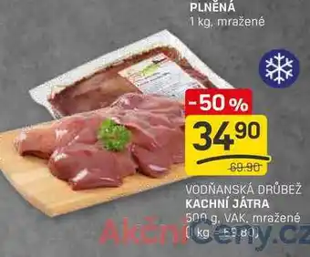 Flop KACHNÍ JÁTRA 500 g, VAK, mražené nabídka