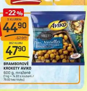 Flop BRAMBOROVÉ KROKETY AVIKO 600 g nabídka