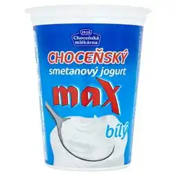 Flop Choceňská Mlékárna Choceňský smetanový jogurt max bílý 380g nabídka