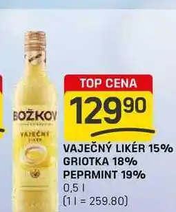 Flop VAJEČNÝ LIKÉR 15% 0,5l nabídka