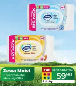 Tamda Foods Zewa Moist vlhčený toaletní ubrousky nabídka