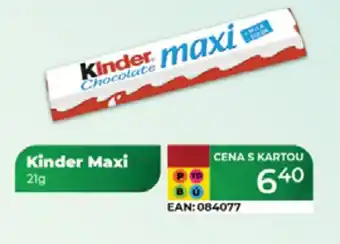 Tamda Foods Kinder maxi nabídka