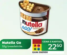 Tamda Foods Nutella Go breadsticks nabídka