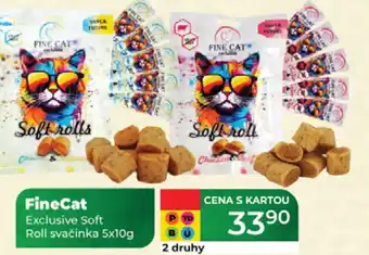 Tamda Foods FineCat Exclusive Soft Roll svačinka nabídka