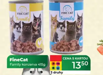 Tamda Foods FineCat Family konzerva nabídka