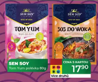 Tamda Foods SEN SOY Tom Yum polévka nabídka