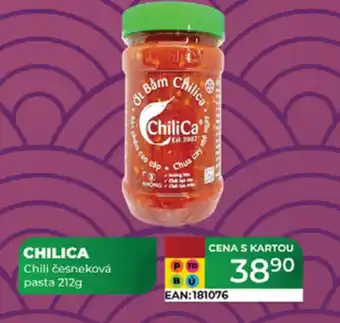 Tamda Foods CHILICA Chili česneková pasta nabídka