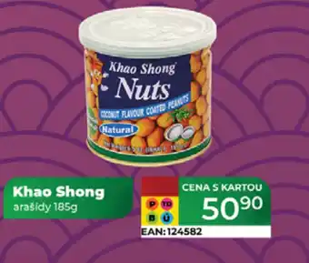 Tamda Foods Khao Shong arašídy nabídka