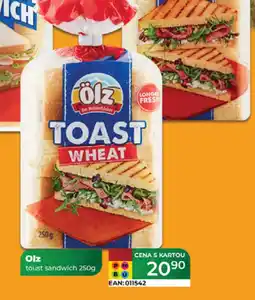 Tamda Foods Olz toust sandwich nabídka