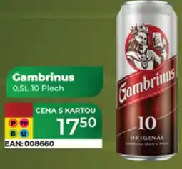 Tamda Foods Gambrinus 10 Plech nabídka