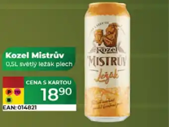 Tamda Foods Kozel Mistrův světlý ležák plech nabídka