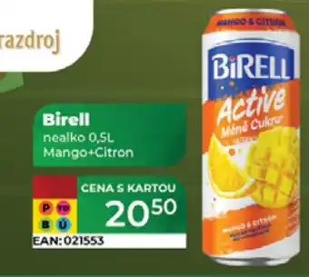 Tamda Foods Birell nealko Mango+Citron nabídka