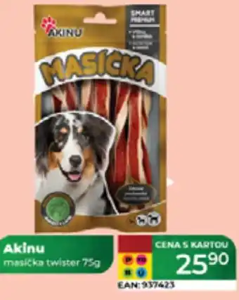 Tamda Foods Akinu masicka twister nabídka