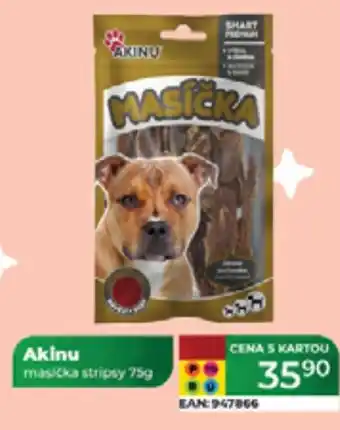 Tamda Foods Akinu masicka stripsy nabídka