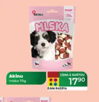 Tamda Foods Akinu miska nabídka