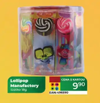 Tamda Foods Lollipop Manufactory lizátko nabídka