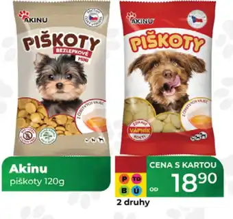 Tamda Foods Akinu piškoty nabídka