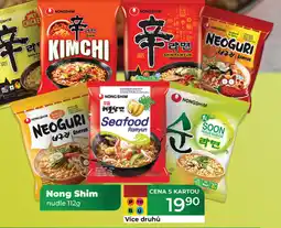 Tamda Foods Nong Shim nudle nabídka