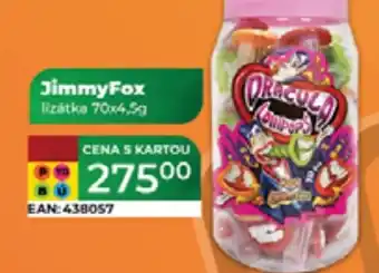 Tamda Foods JimmyFox lizátka nabídka