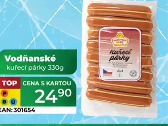 Tamda Foods Vodňanské kuřecí párky nabídka