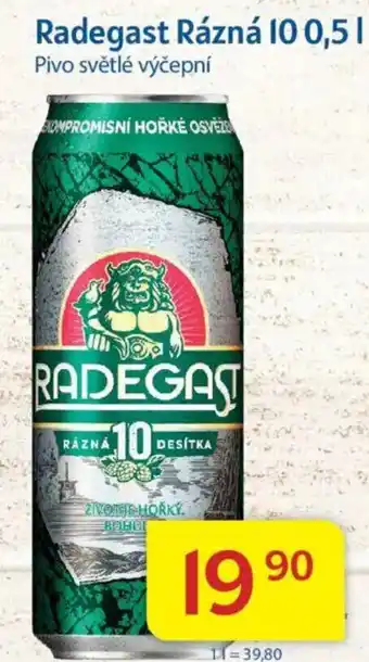 Kubík potraviny Radegast Rázná 10 nabídka