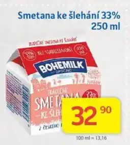 Kubík potraviny Smetana ke šlehání 33% nabídka