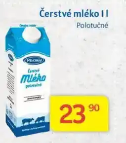 Kubík potraviny Čerstvé mléko Polotučné nabídka