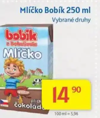 Kubík potraviny Mlíčko Bobík nabídka