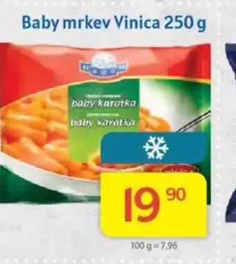 Kubík potraviny Baby mrkev Vinica nabídka